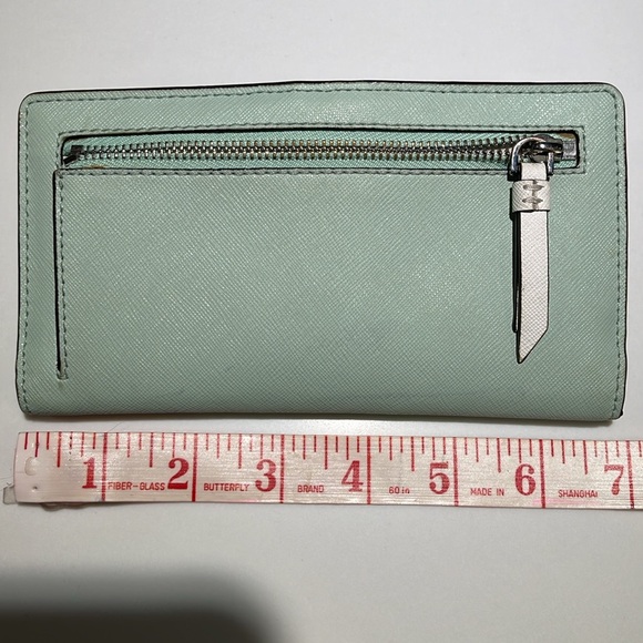 KATE SPADE Madison wallet, leather, mint green - Picture 3 of 8